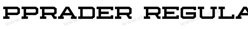 pprader regular字体转换 pprader regular字体转换